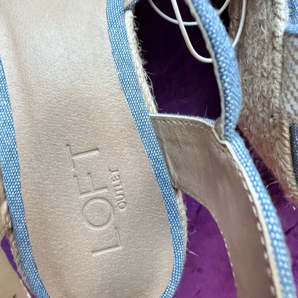 Loft espadrille wedge shoes - Picture 6 of 9